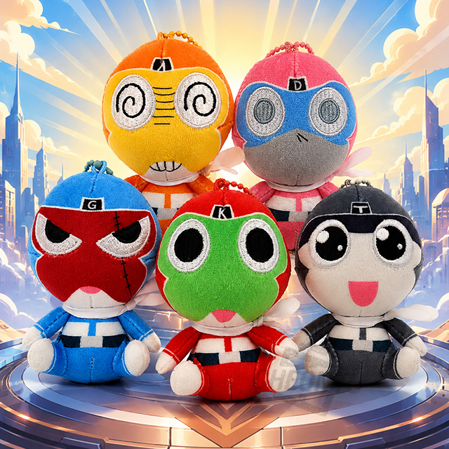 Keroro Rangers Bag Charm 8cm