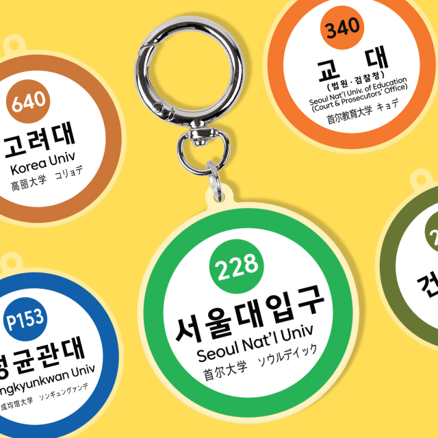 Fun Keyring Subway University