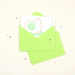 potato friends mini card
