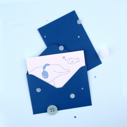 potato friends mini card