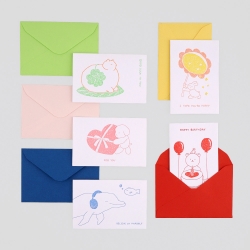 potato friends mini card