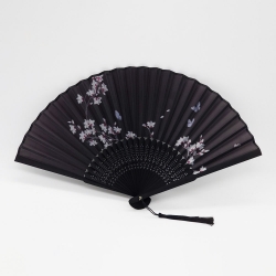 Traditional folding bamboo fan, Random