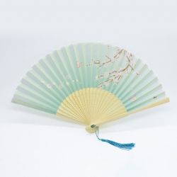 Traditional folding bamboo fan, Random