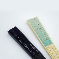 Traditional folding bamboo fan, Random