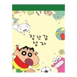 Crayon Shin-chan 3-Fold Memo Pad