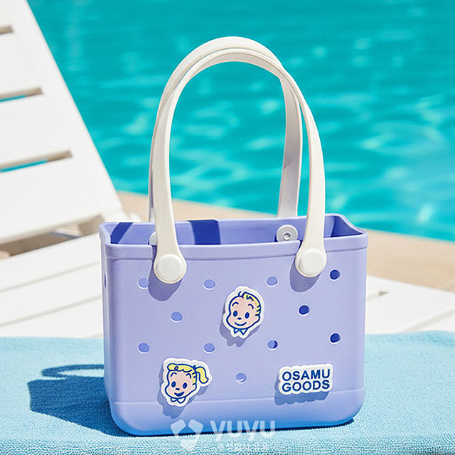 Osamu Goods EVA Jelly Bag L_Blue