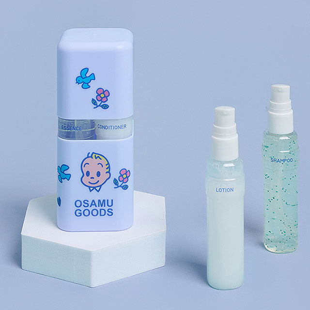 Osamu Goods DIY travel dispenser