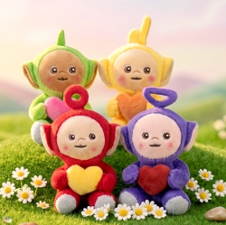 Teletubbies Dipsy Heart Bag Charm 7cm