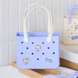 Osamu Goods EVA Jelly Bag L_Blue
