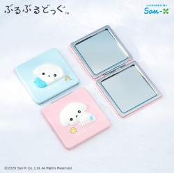 Buruburu Dog PVC Double-Sided Mirror