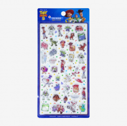 3D Tini Bubble Toystory Sticker