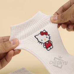 Cinnamoroll Ribbed Tiny Socks