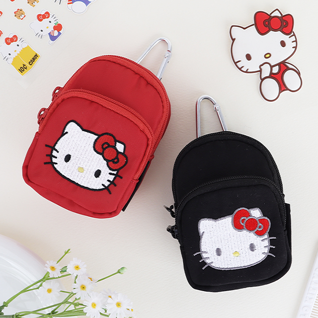 Hello Kitty Two Layer Pocket Pouch