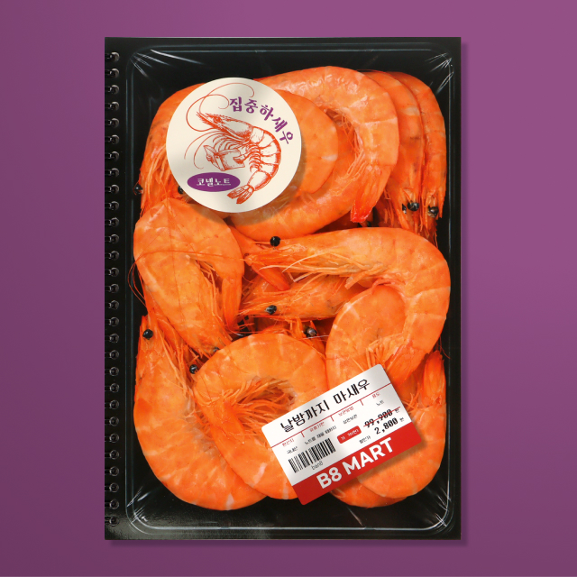 Mart Spring Note Shrimp Cornell Notebook B5