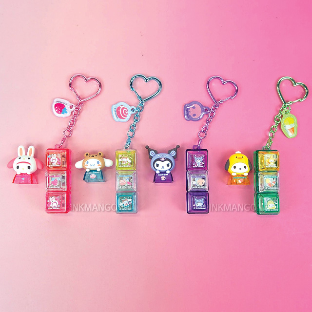 Sanrio LED 3-Key Keycap Keyring