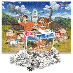 Crayon Shin-chan Jigsaw Puzzle 500 Pieces – Our Dinosaur Diary
