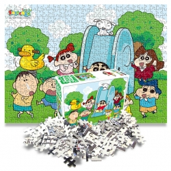 Crayon Shin-chan Jigsaw Puzzle 500 Pieces – Friends at the Playground