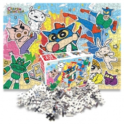 Crayon Shin-chan Jigsaw Puzzle 500 Pieces – Birth of a Hero