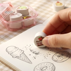 Dessert Gift Set Eraser 18ea, Random
