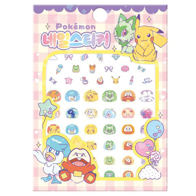 Pokemon Nail Sticker Fancy Time