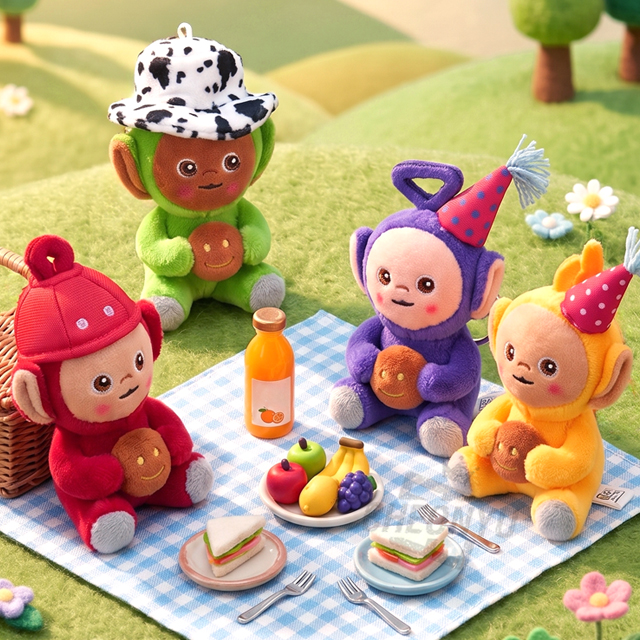 Teletubbies Tubby Toast Bag Charm 7cm