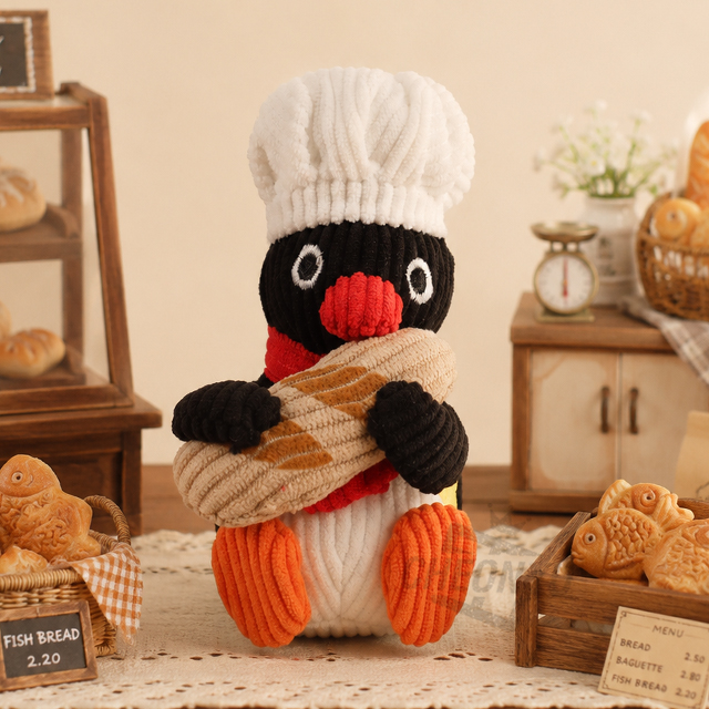 Pingu Baguette Bag Charm 10cm