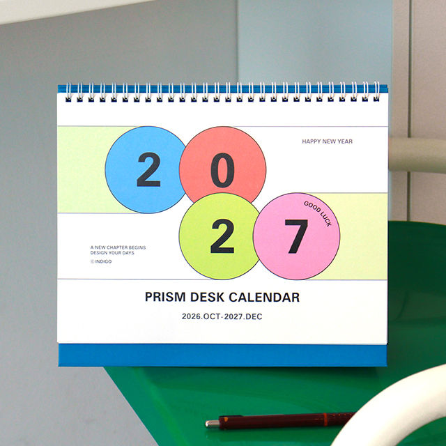 2027 PRISM DESK CALENDAR