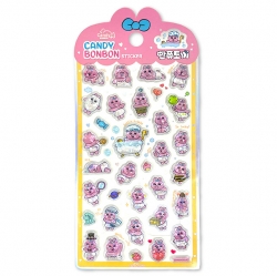 Ppanjju Rabbit Candy Bonbon Sticker, Random