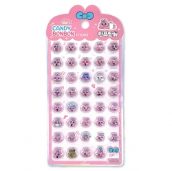 Ppanjju Rabbit Candy Bonbon Sticker, Random