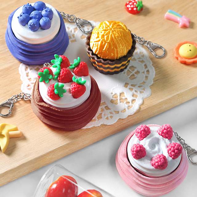 dessert clicker keyring