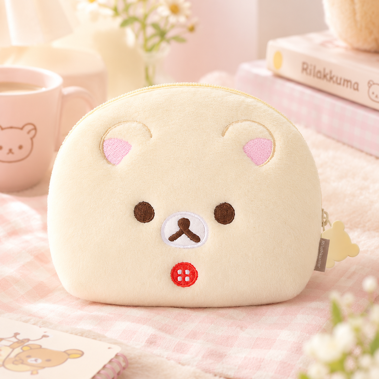 Korilakkuma Semi Circle Pouch