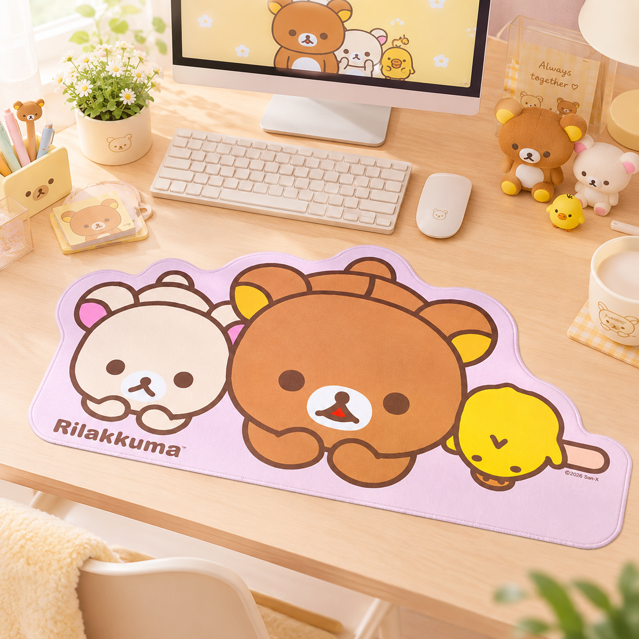 Rilakkuma Dango Desk Mat