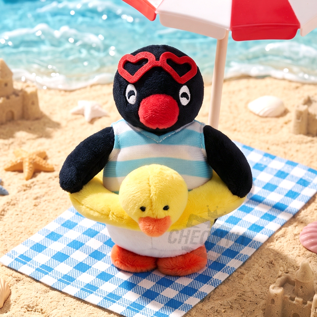 Pingu  Duck Tube Bag Charm 10cm
