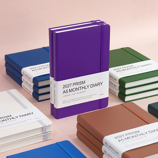 2027 PRISM A5 MONTHLY DIARY