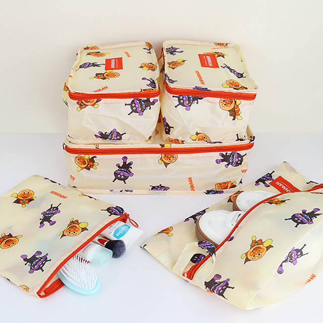Anpanman Travel Pouch Set (5 Pieces)