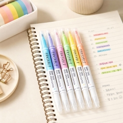 Erasable Dual Highlighter 3COLORS, Random