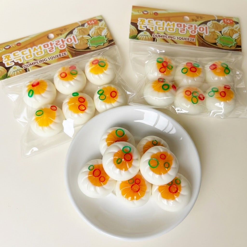 Dim Sum Squishy 6pcs