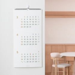 3months plan wall calendar long 2027