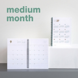2nd planner medium monthly 2027