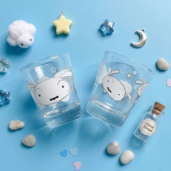 Crayon Shin-chan Shiro Color-Changing Mini Glass 2-Piece Set