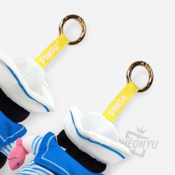 Pingu Marine Stripe Bag Charm 10cm