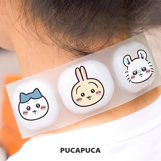 Chiikawa Neck Cooler-Face Wide