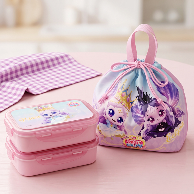 Princess Catch! Teenieping Picnic Lunch Box Set Legend Ping