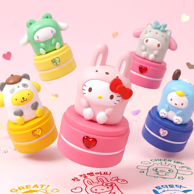 Sanrio Cubic Candy Figure Stamp Random