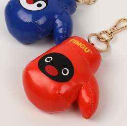 Pingu Boxing Globe Bag Charm 7cm