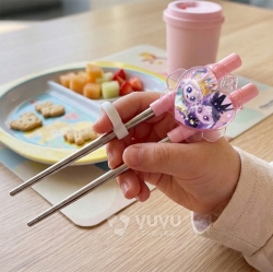 Princess Catch! Teenieping Spoon & Two-Hand Training Chopsticks Case Set Legend Ping