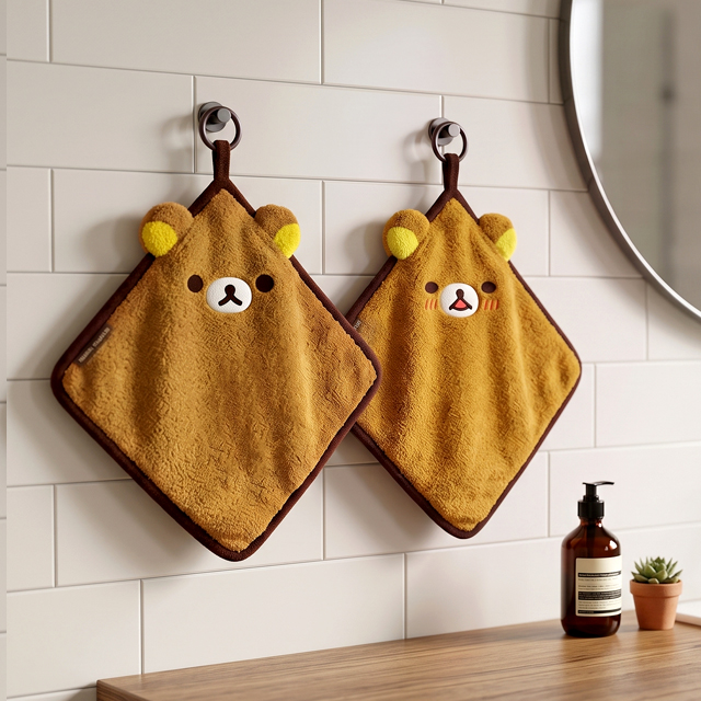 Rilakkuma Towel Keyring, Random