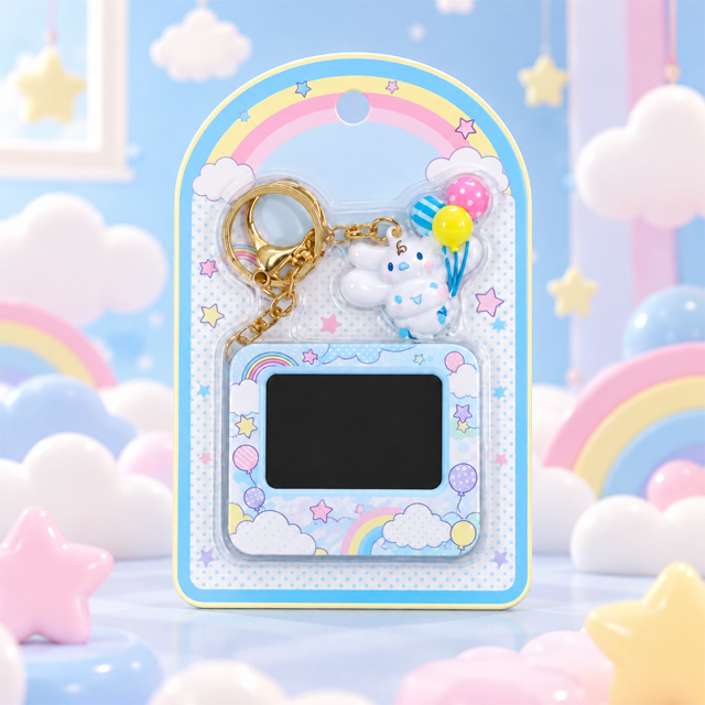 Cinnamoroll Mini LCD Figure Keychain