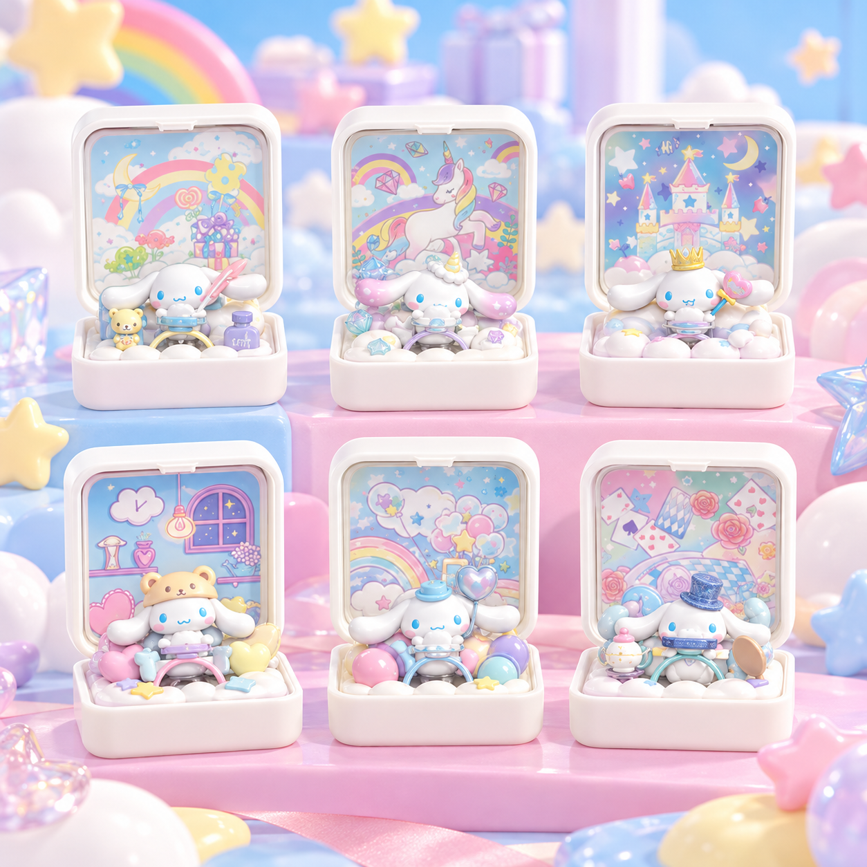 Cinnamoroll Figure Ring Box , Random