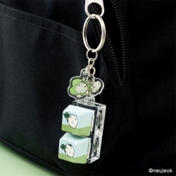 Nunmeongi LED Keycap Keyring 2pcs luckymeongi